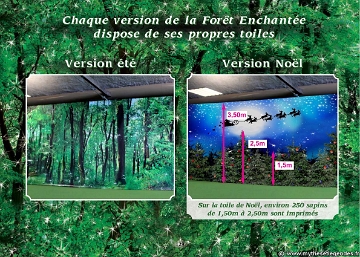 Exposition La Forêt Enchantée (124) Version Noël et été